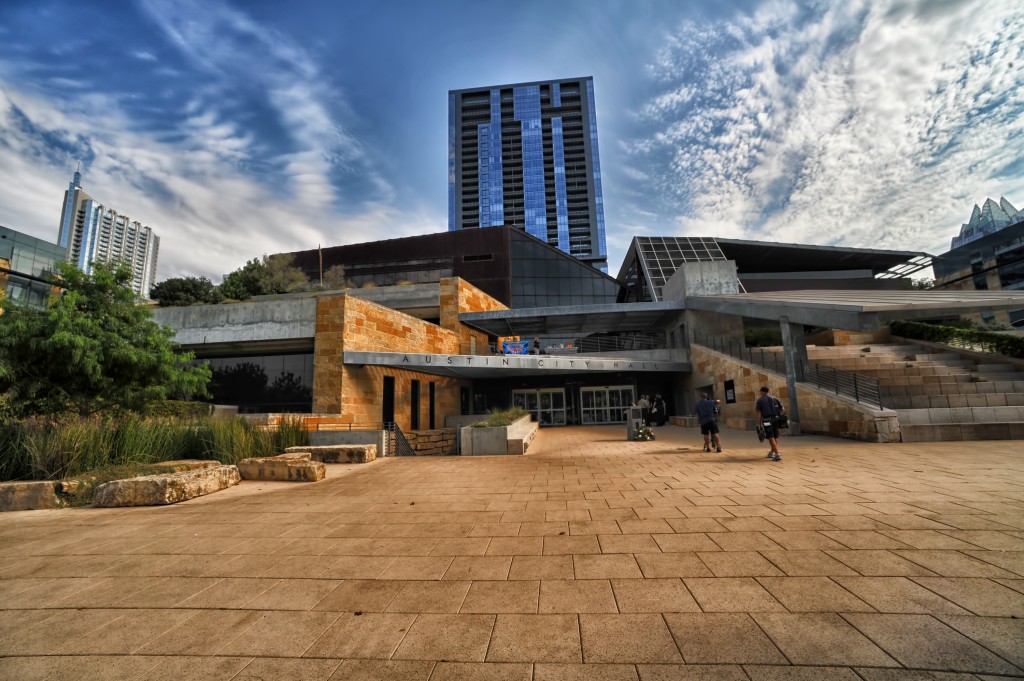 Austin City Hall by Ted Lee Eubanks